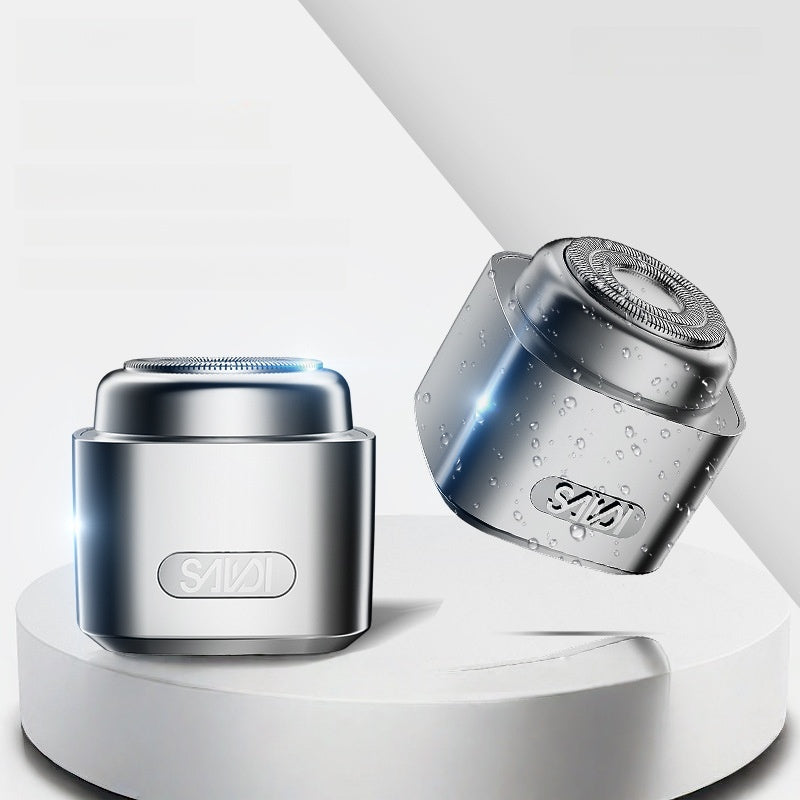 Ice Cube Portable Stainless Steel Electric Shaver