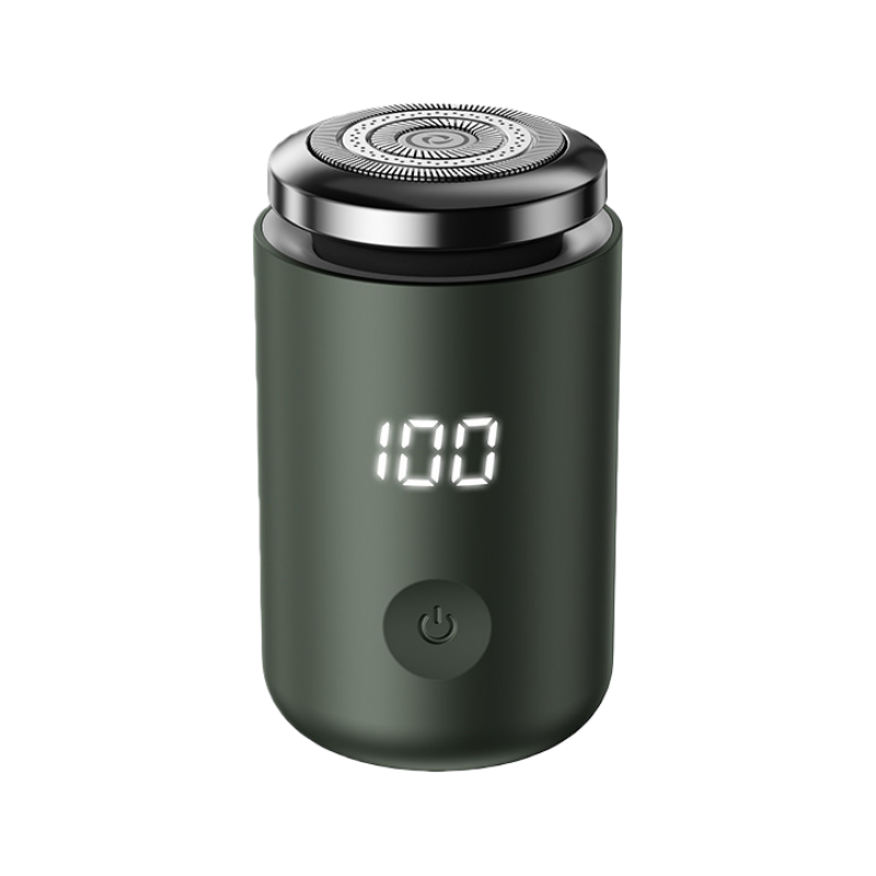LED Mini Rechargeable Electric Shaver – Portable Travel Shaving