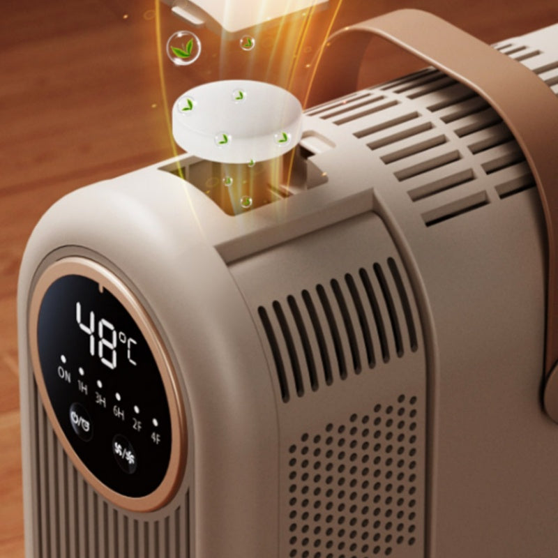 Smart Foldable 4-Tube Shoe Dryer with Timer