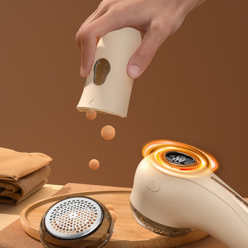 Digital Display Rechargeable Lint Remover